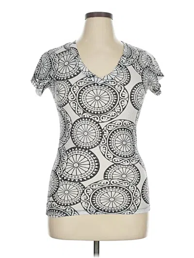 Pre-owned Balance Collection Short Sleeve T-shirt In Silver