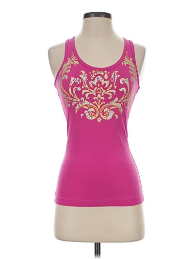 Pre-owned Balance Collection Sleeveless Top Pink Scoop Neck Tops
