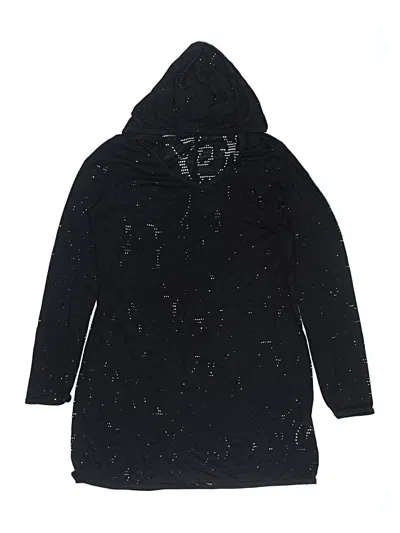 Pre-owned Balance Collection Swimsuit Cover Up In Black