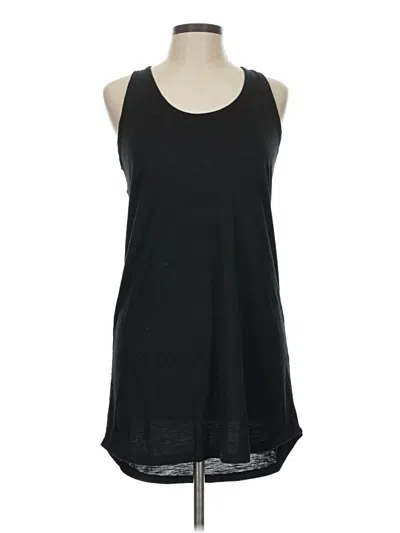 Pre-owned Balance Collection Tank Top Black Halter Neckline Tops