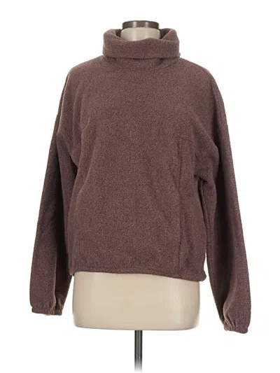 Pre-owned Balance Collection Turtleneck Sweater In Brown