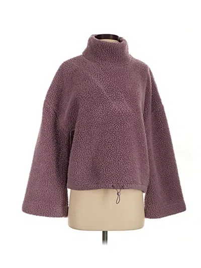 Pre-owned Balance Collection Turtleneck Sweater In Purple