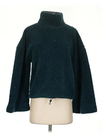 Pre-owned Balance Collection Turtleneck Sweater In Teal