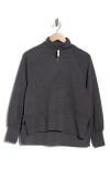 Balance Collection Whitley Quarter Zip Pullover In Gray