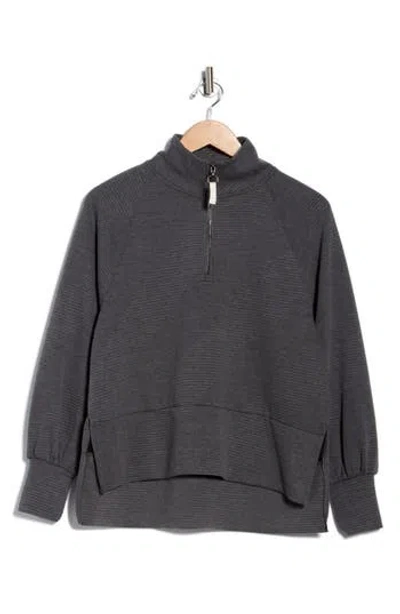 Balance Collection Whitley Quarter Zip Pullover In Gray