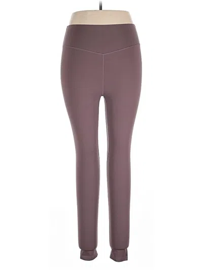 Pre-owned Balance Collection Yoga Pants In Purple