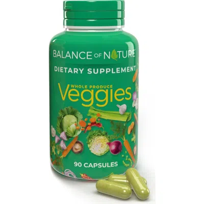 Balance Of Nature Whole Vegetable Blend Dietary Supplement Capsules