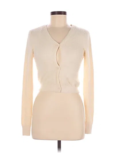 Pre-owned Balboa Cardigan Sweater In Ivory