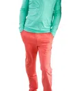 Bald Head Blues Men's Performance Pants In Salmon In Multi