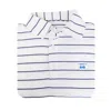 Bald Head Blues Men Stripe Polo In Navy/white