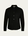 BALDASSARI MEN'S SPREAD-COLLAR CASHMERE OVERSHIRT