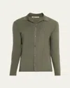 BALDASSARI MEN'S WOOL KNIT OVERSHIRT