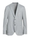 Baldessarini Man Blazer Light Grey Size 46 Polyester, Viscose, Elastane