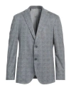 Baldessarini Man Blazer Charcoal Size 50 Polyester, Viscose, Elastane In Grey
