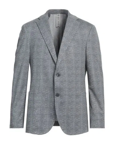 Baldessarini Man Blazer Charcoal Size 50 Polyester, Viscose, Elastane In Grey