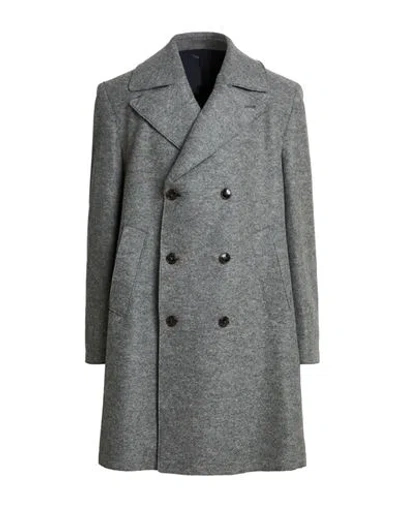 Baldessarini Man Coat Grey Size 38 Wool