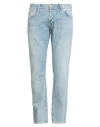 Baldessarini Man Jeans Blue Size 35w-32l Cotton, Elastane In Blue