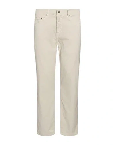 Baldessarini Man Pants Beige Size 36w-32l Cotton, Elastane