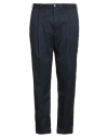 Baldessarini Man Pants Midnight Blue Size 34 Cotton, Elastane