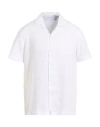 Baldessarini Man Shirt White Size 17 ½ Linen