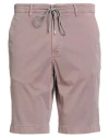 Baldessarini Man Shorts & Bermuda Shorts Antique Rose Size 33 Cotton, Elastane In Pink