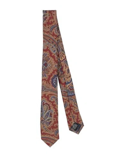 Baldessarini Man Ties & Bow Ties Burgundy Size - Silk In Red