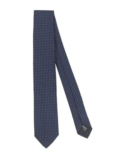 Baldessarini Man Ties & Bow Ties Midnight Blue Size - Silk, Cotton