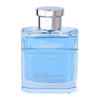 Baldessarini Men's Ambre Eau Fraiche Edt Spray 3 oz (tester) Fragrances 4011700907021 In Violet