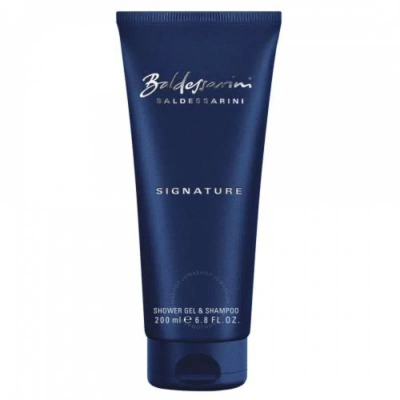 Baldessarini Men's Signature Blue Shower Gel 6.8 oz Bath & Body 4011700908158 In White
