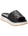 Baldini Leather Sandal In Black