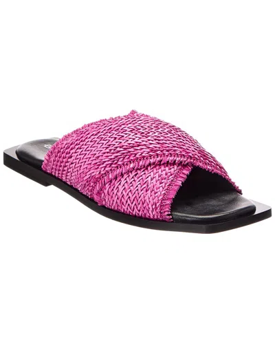 Baldini Leather Sandal In Pink