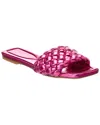 Baldini Leather Sandal In Pink