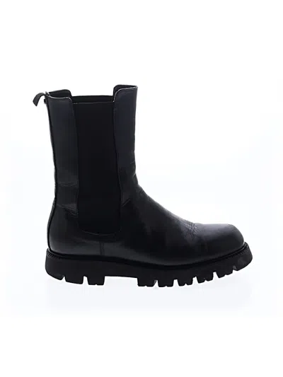 Pre-owned Baldinini Boots In Black