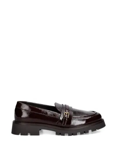 Baldinini Buckle-detail Lug-sole Loafers In Multi