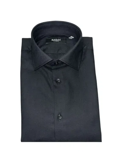 Baldinini Button-up Cotton Shirt In Blue