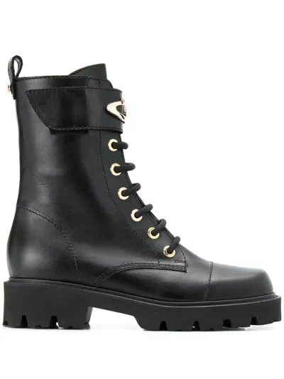 Baldinini Stiefel Mit Schnürung In Black