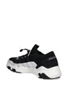 Baldinini Knitted Lace-up Trainers In Multi