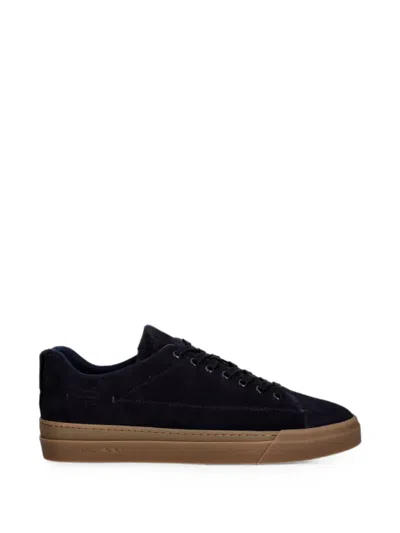 Baldinini Lace-up Sneakers In Blue