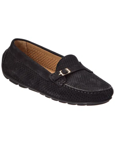 Baldinini Leather Loafer In Black