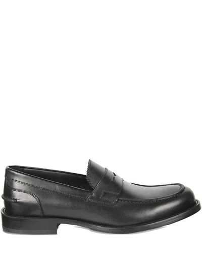 BALDININI LEATHER LOAFERS