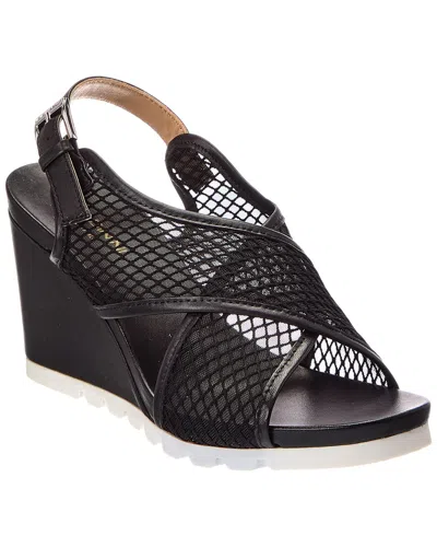Baldinini Leather Sandal In Black