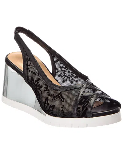 Baldinini Leather Sandal In Black