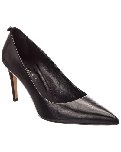 Baldinini Leather Slingback Pump In Black