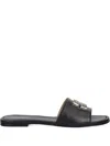 Baldinini Logo-plaque Sandals In Multi