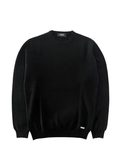 Baldinini Logo-plaque Sweater In Black