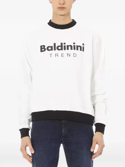 Baldinini Logo-print Sweatshirt In White