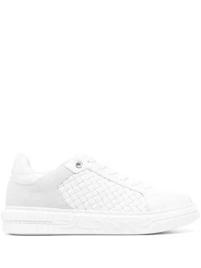 Baldinini Low Top Man Sneakers In White