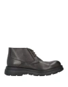 Baldinini Man Ankle Boots Dark Brown Size 13 Soft Leather In Brown