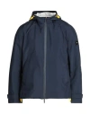 Baldinini Man Jacket Navy Blue Size Xl Polyester