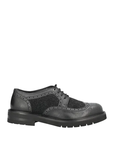 Baldinini Lace-up Shoes In Black